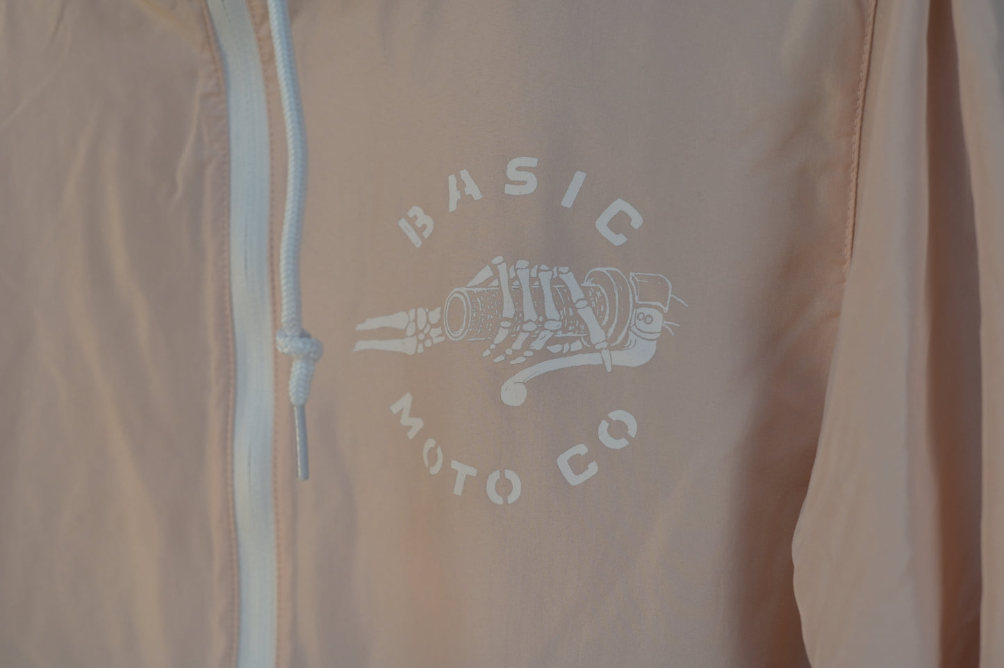 Basic Moto Co - Blush Windbreaker