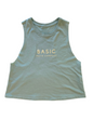 Basic Crop Tank Sage