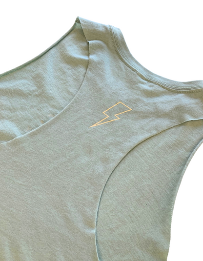 Basic Crop Tank Sage