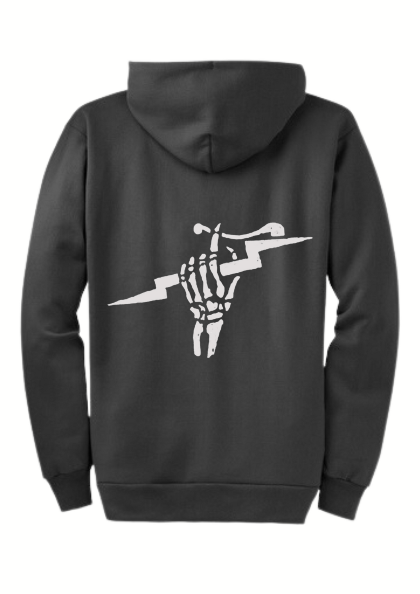 Basic Racing Zip-Up Hoodie