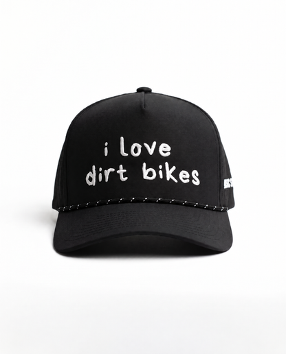 I Love Dirt Bikes Hat