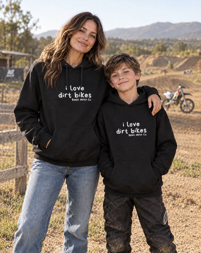 I Love Dirt Bikes - Hoodie