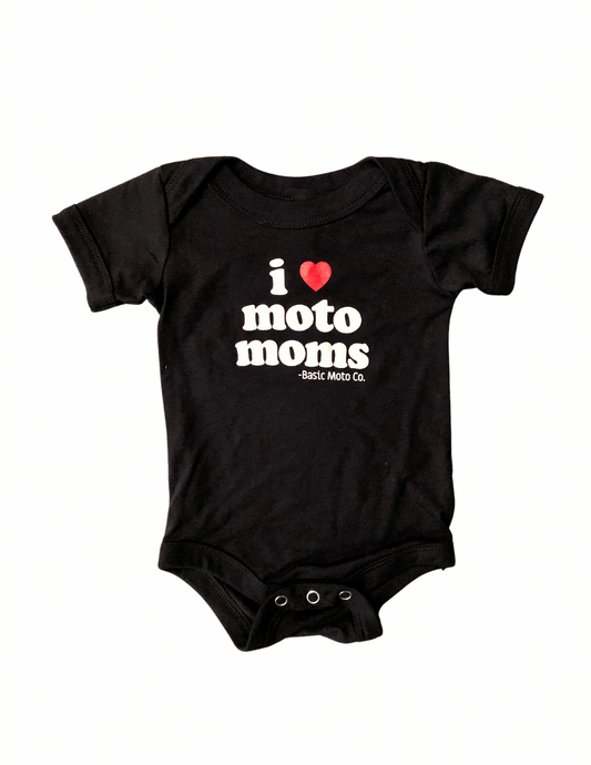 I Heart Moto Moms - Infant Onesie