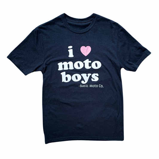 I Heart Moto Boys Navy Tee