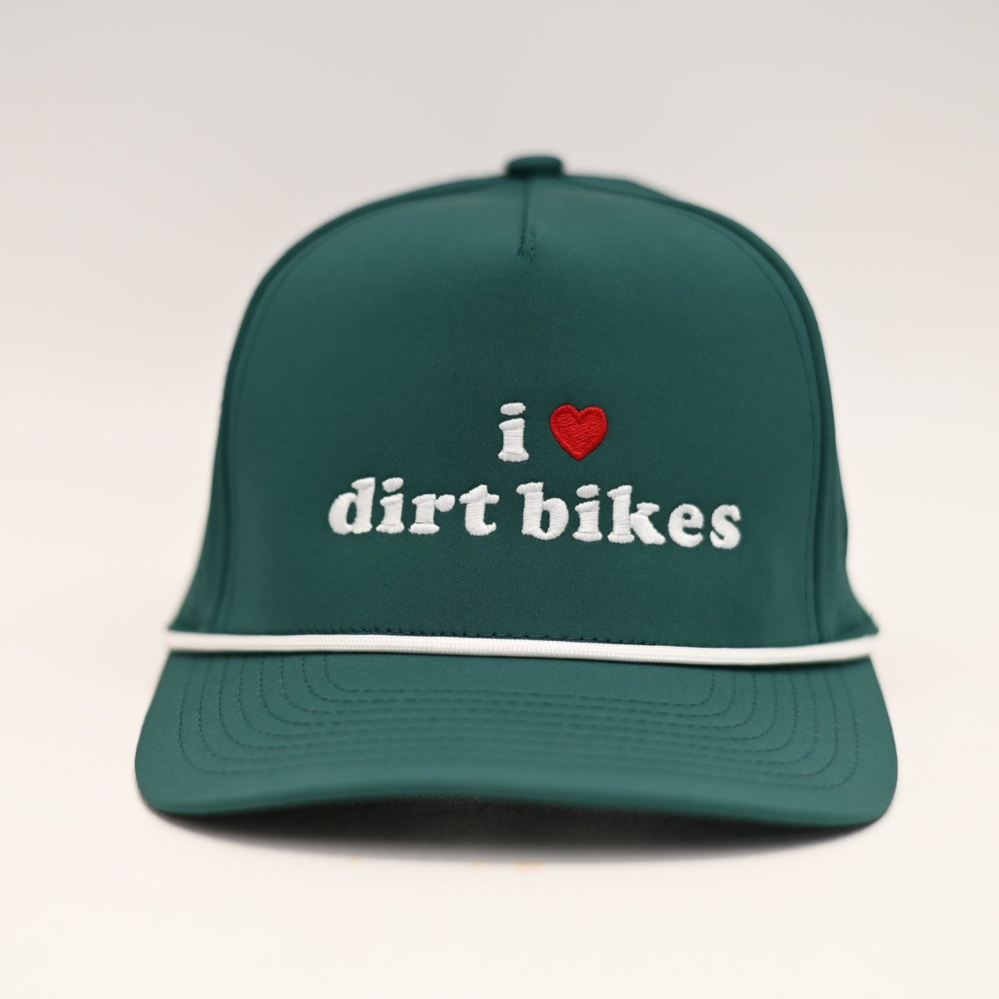 I Love Dirt Bikes Performance Snapback Hat