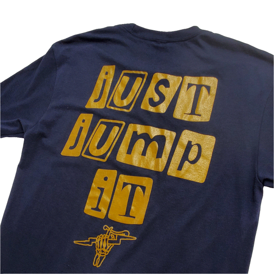 JUST JUMP IT • T-SHIRT • NAVY