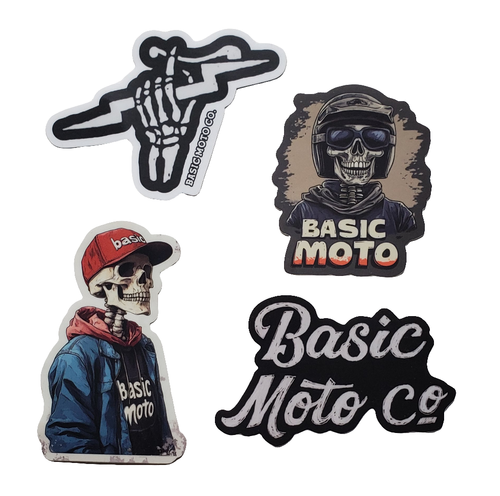 Basic Rad 4 Sticker Pack – basicmoto.co