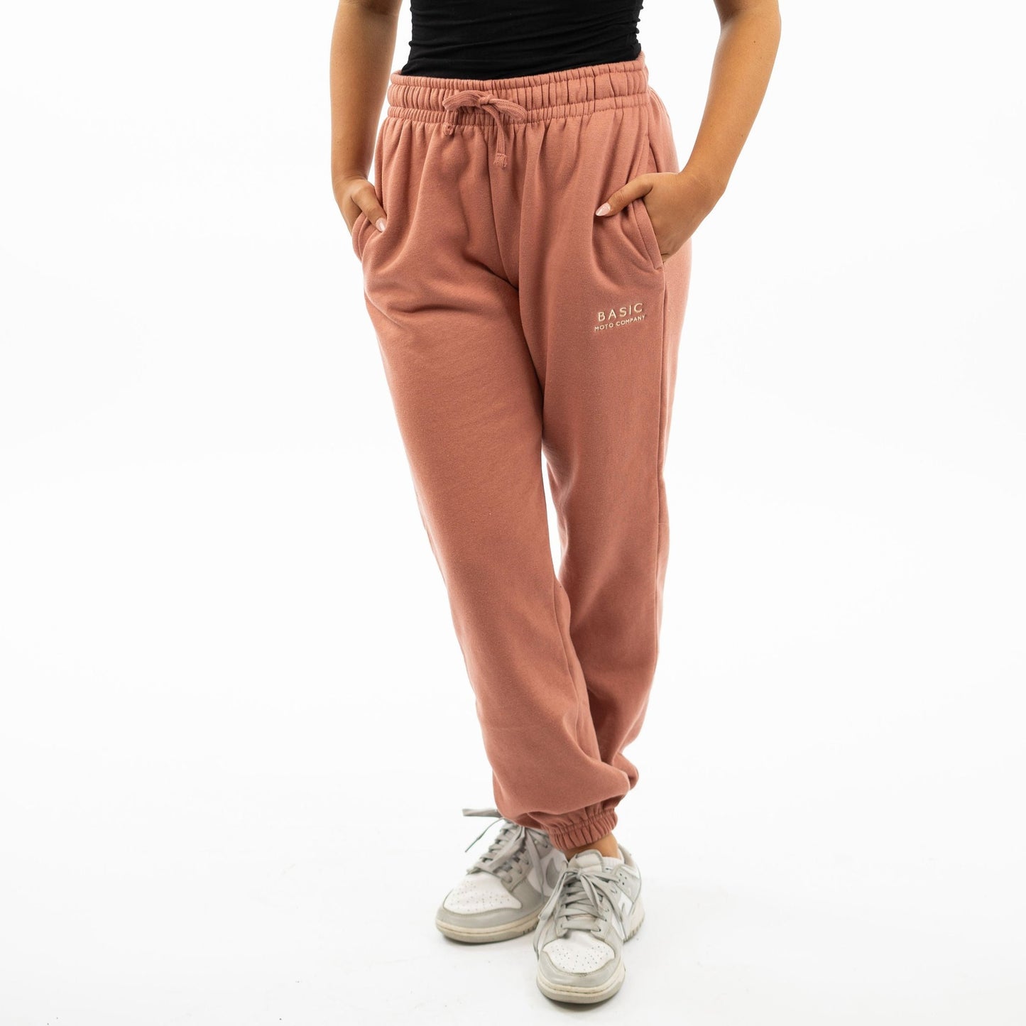 BASIC - Women's Sweatpants - Rust