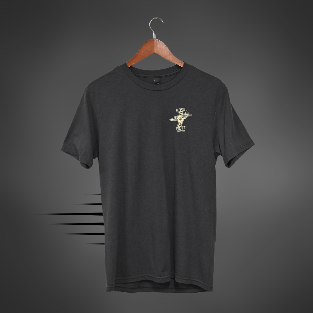 Sketched T-Shirt in Charcoal