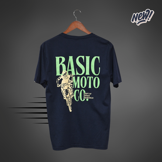 Dept. of Speed Research T-Shirt in Navy