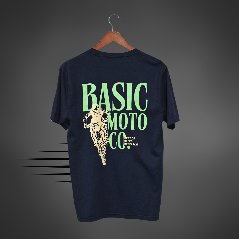 Dept. of Speed Research T-Shirt in Navy