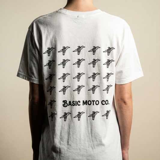 Grid - T-Shirt - White