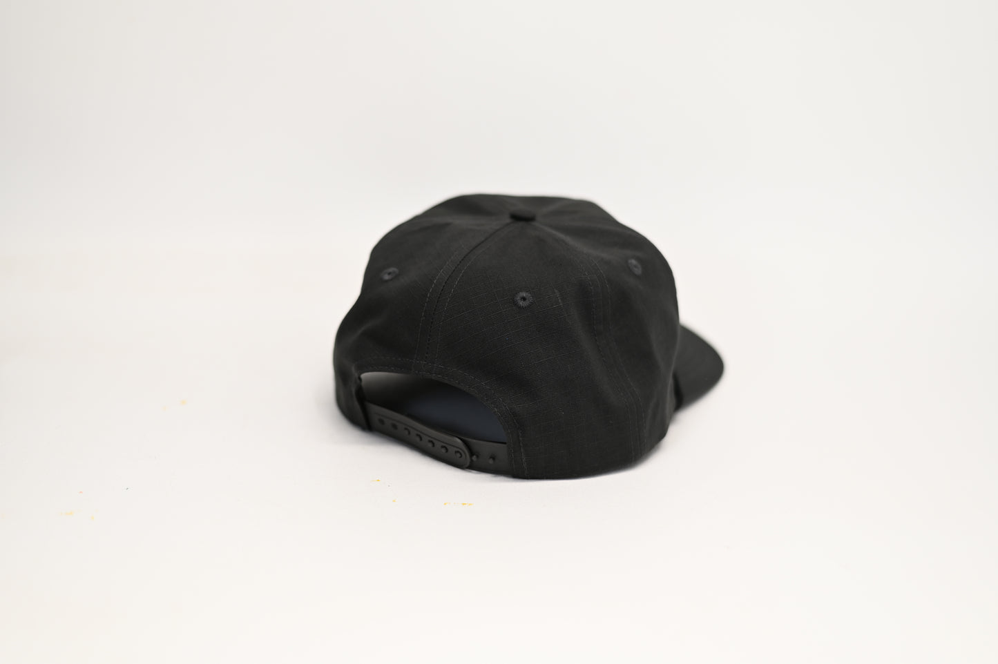 Basic Moto Co Ripstop Snapback Hat Dusty Black