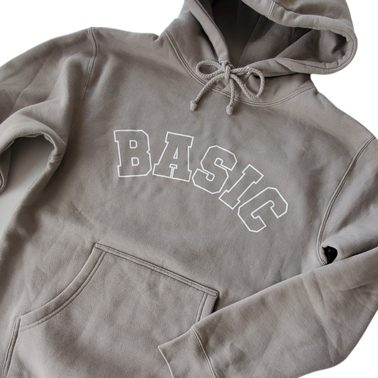 The Basic Heavy Weight Hoodie Stone