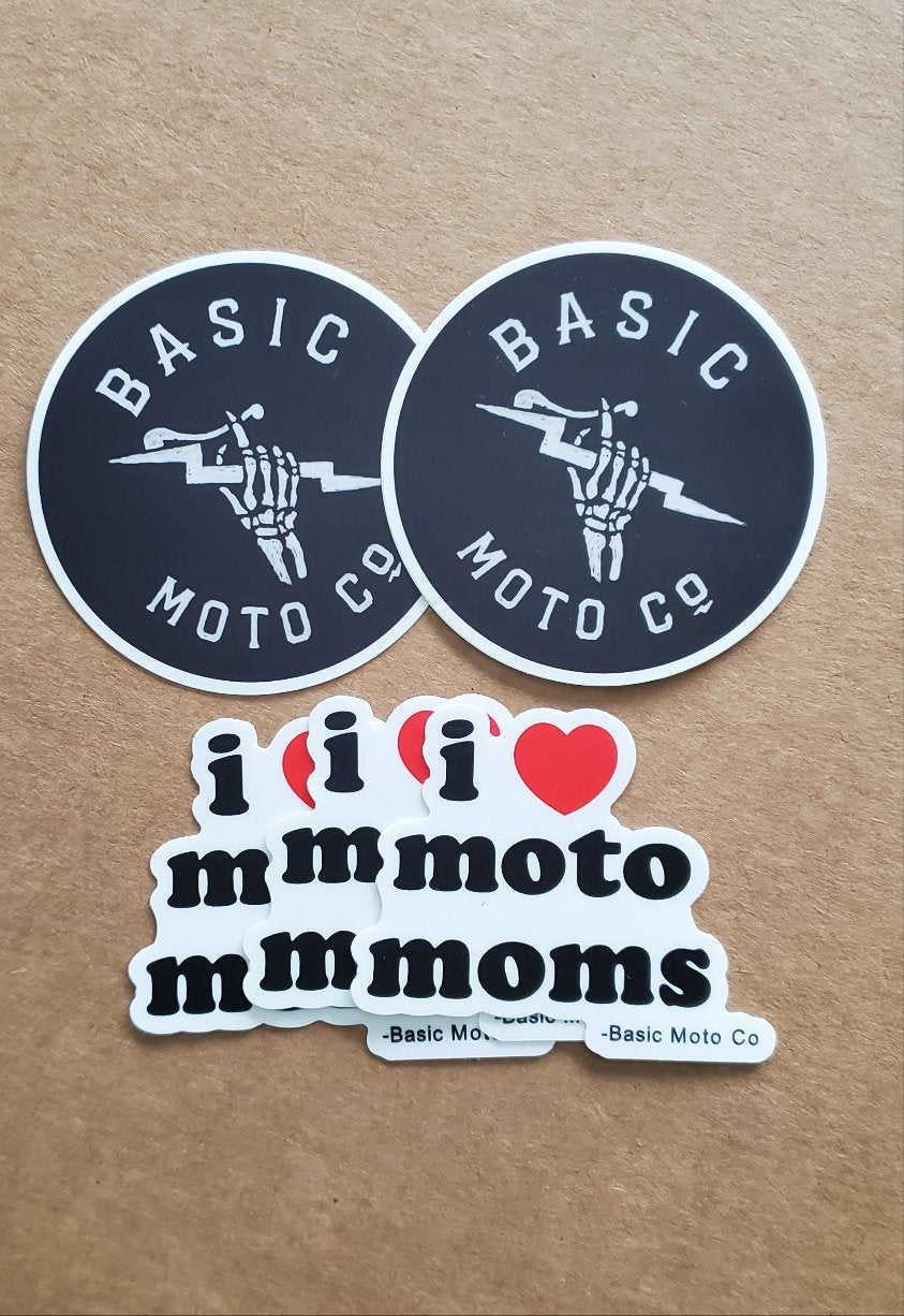 Moto Mom Sticker Pack #1