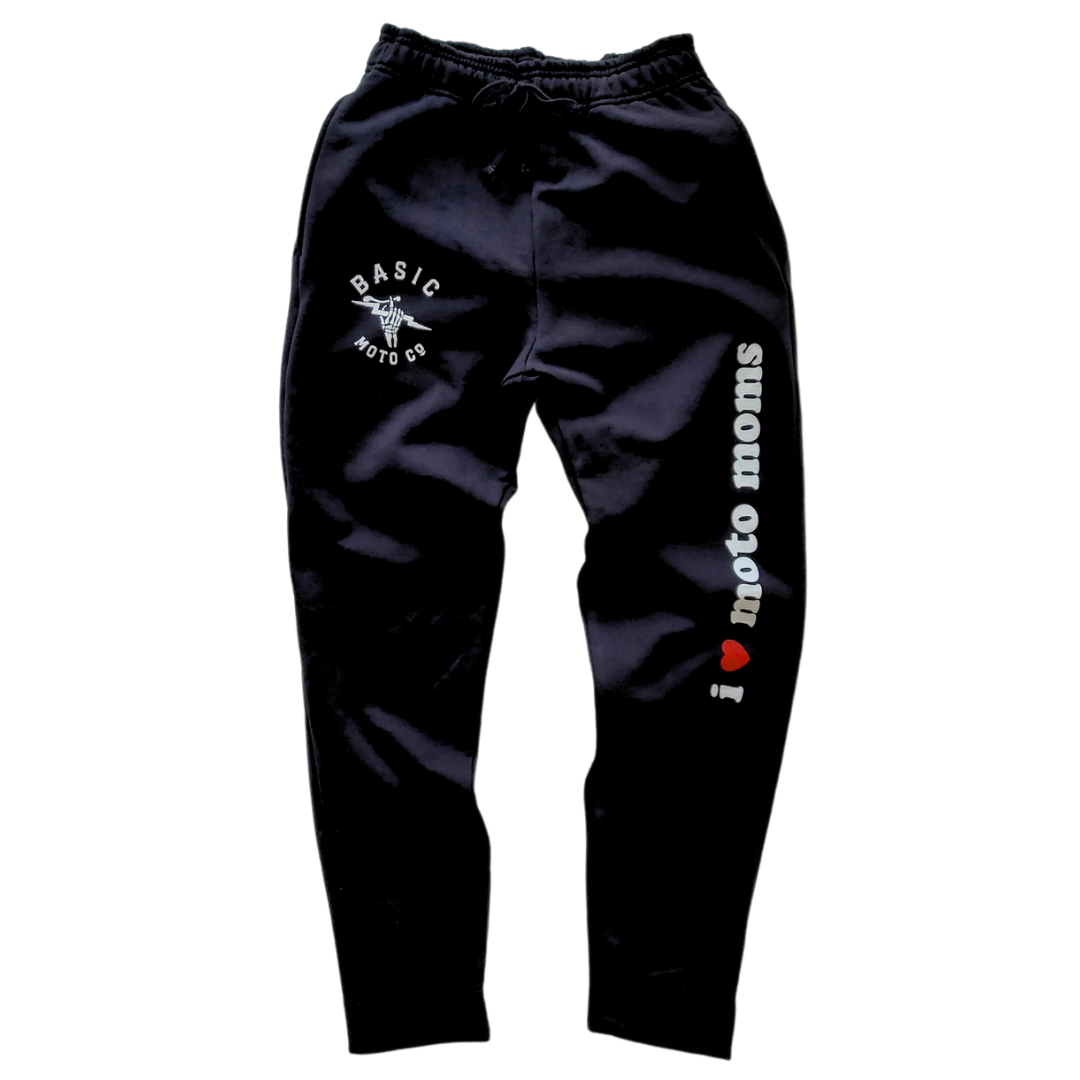 I Love Moto Moms Fleece Sweatpants / Joggers