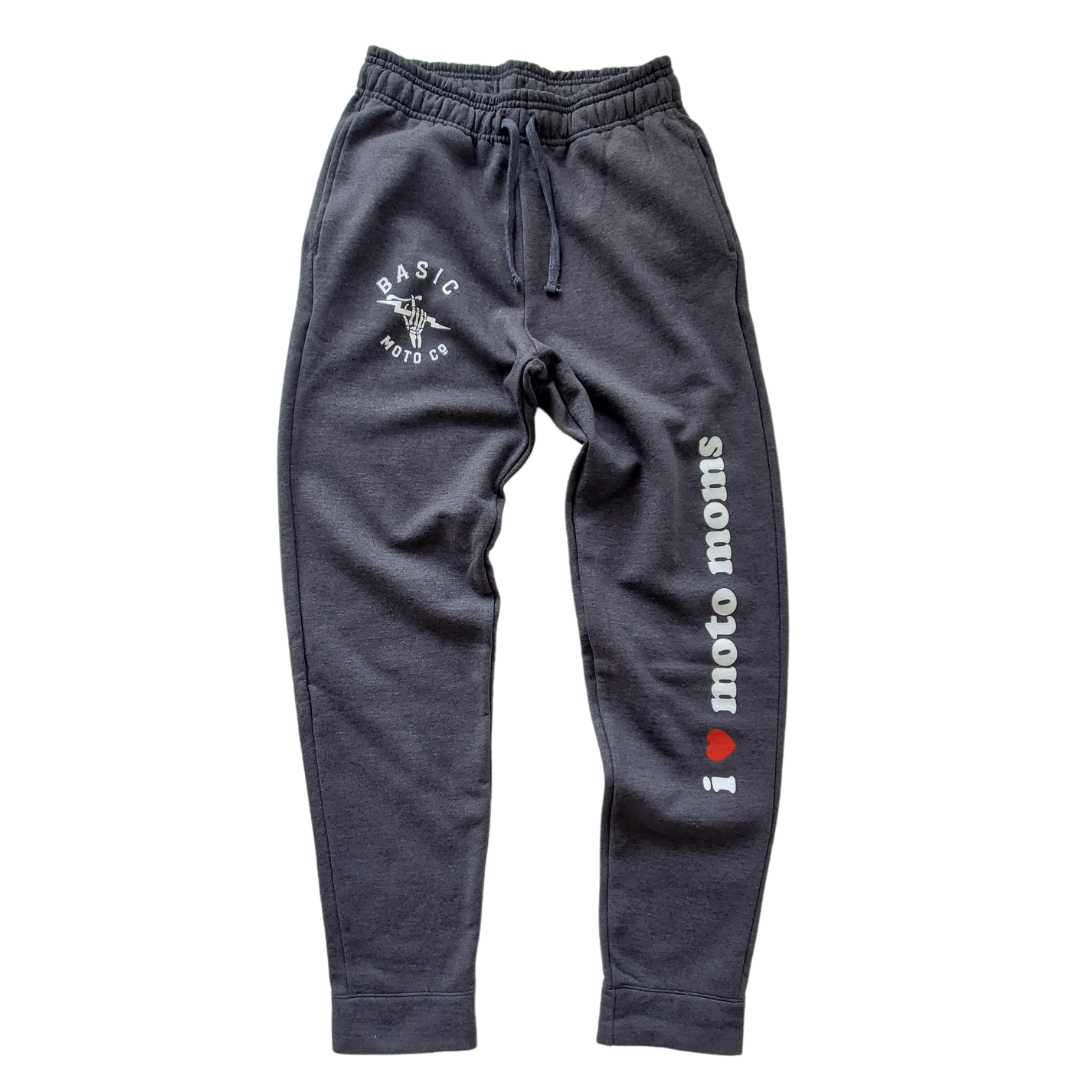 I Love Moto Moms Fleece Sweatpants / Joggers