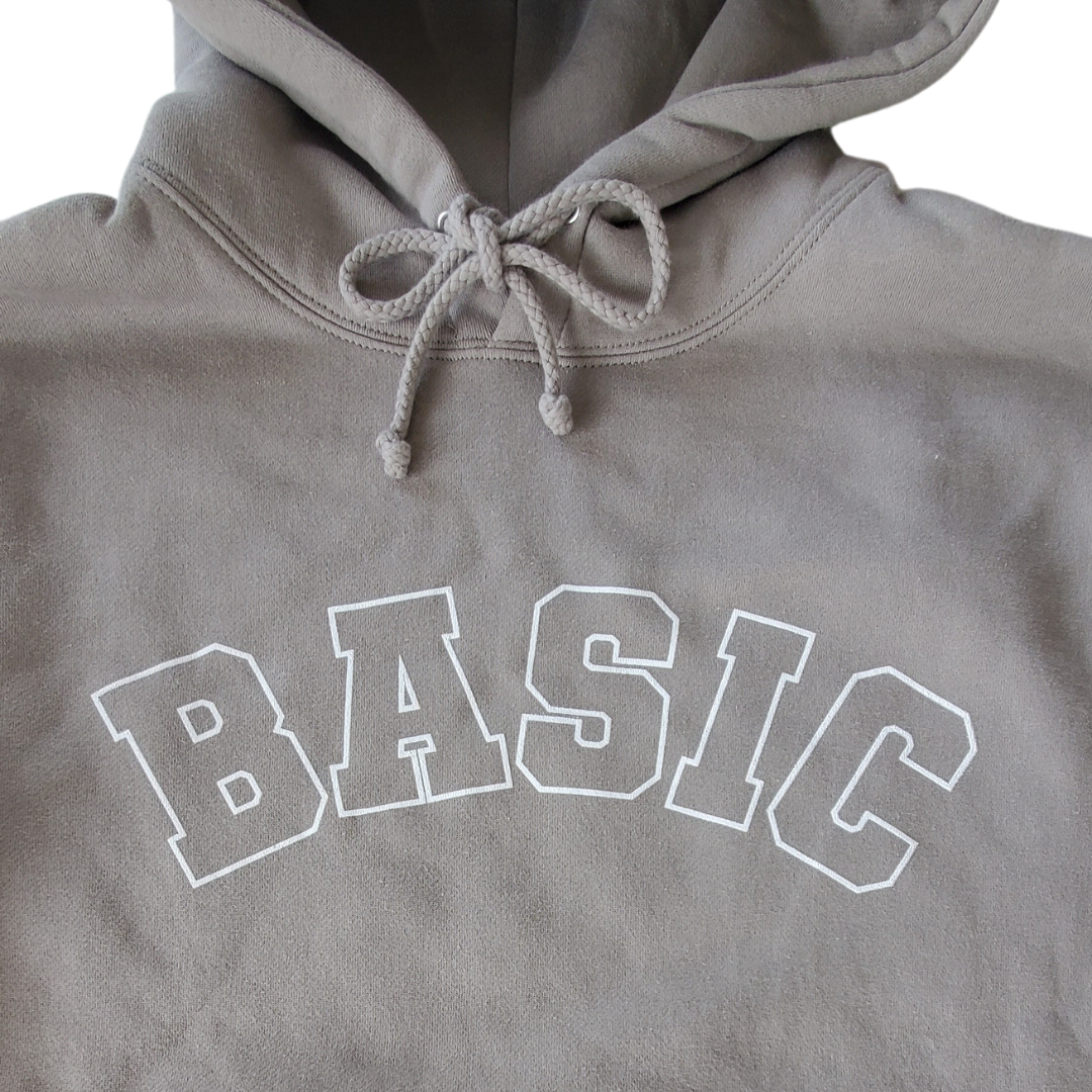 The Basic Heavy Weight Hoodie Stone