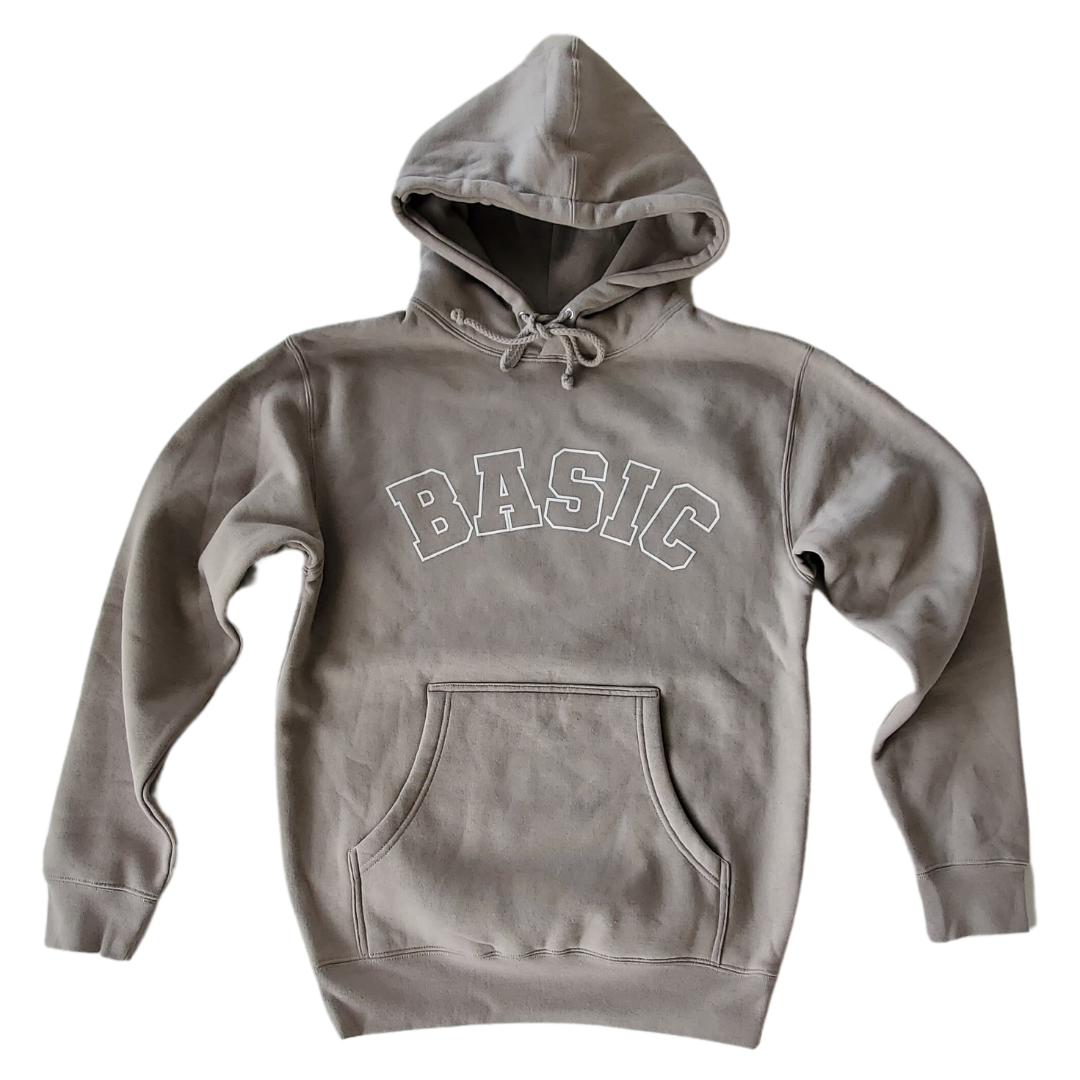 The Basic Heavy Weight Hoodie Stone