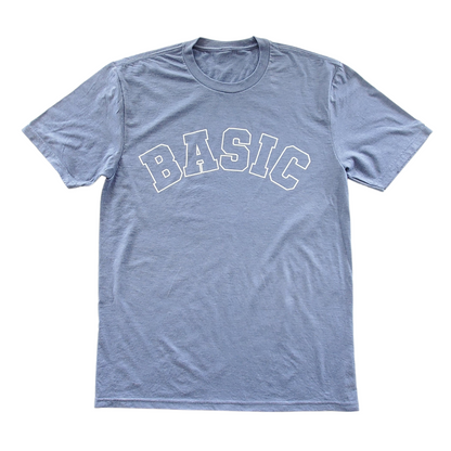 The Basic Tee - Blue Steel