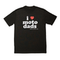 I Heart Moto Dads Black Tee